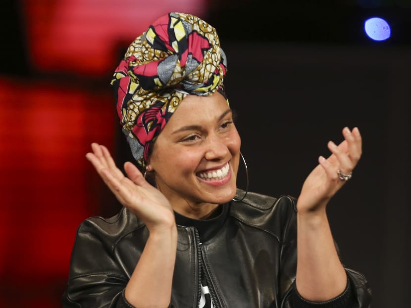 Alicia Keys and a host of other stars in music and movies, appear in a video released on July 13, 2016, that describes 23 ways you could be killed if you are black in America. Photo: AP