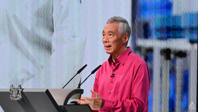 Pm lee speech today live what time