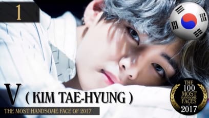 BTS' V Tops 100 Most Handsome Faces Of 2017 List
