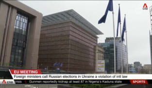 EU foreign ministers condemn Russia holding elections in occupied Ukrainian regions