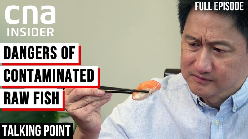 TP raw fish sashimi