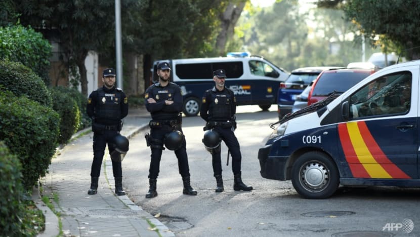 Ukraine embassy guard in Madrid 'lightly' injured by letter bomb Ukraine embassy guard in Madrid 'lightly' injured by letter bomb