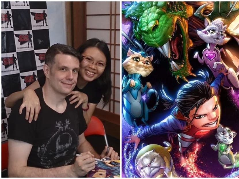 Singapore and its street cats like you've never seen them in DC Comics artist and wife's new graphic novel Singapore and its street cats like you've never seen them in DC Comics artist and wife's new graphic novel