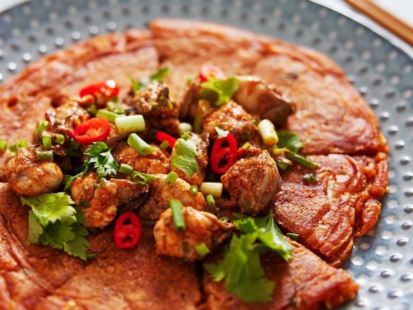 This Oyster Kimchi Pancake Is Like A Korean Version Of Orh Luak TODAY