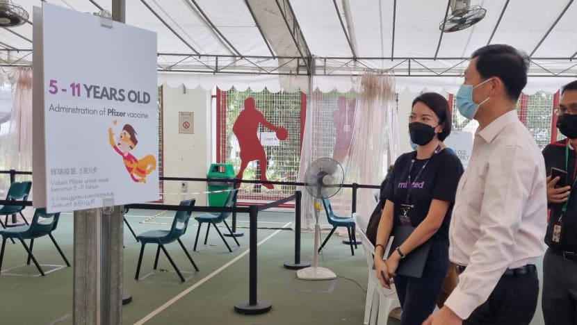 Paediatric vaccination centres being set up for children to receive COVID-19 jabs: Ong Ye Kung Paediatric vaccination centres being set up for children to receive COVID-19 jabs: Ong Ye Kung