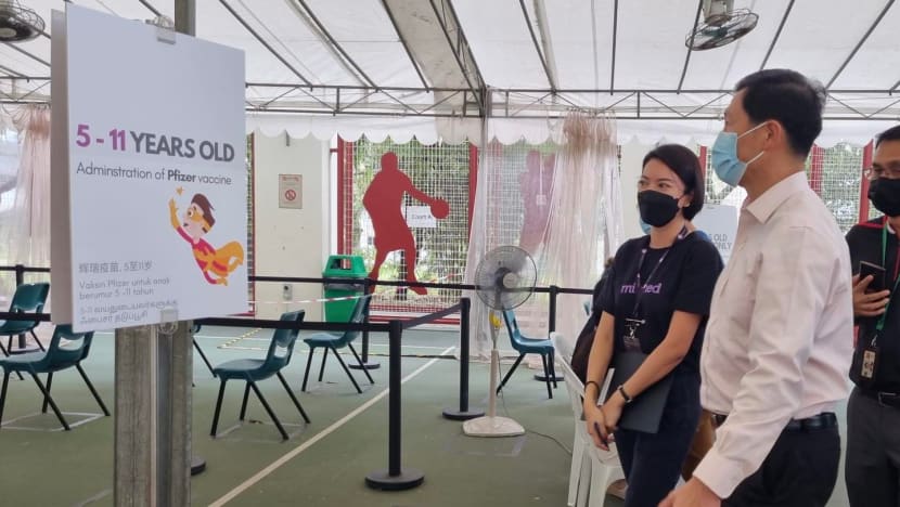 Paediatric vaccination centres being set up for children to receive COVID-19 jabs: Ong Ye Kung