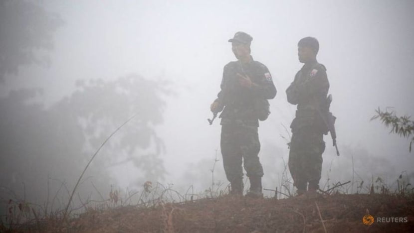 Myanmar rebel group suspends key leader in massacre investigation