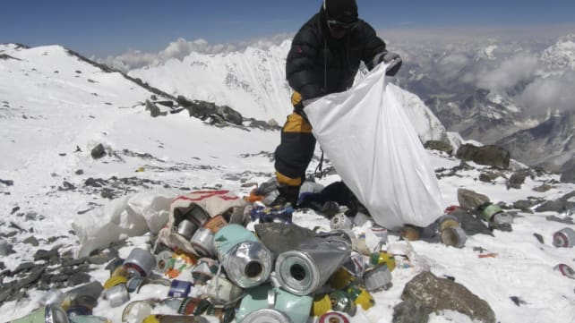 Commentary: Climbers have turned Mount Everest into a high-altitude garbage dump