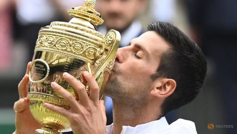 Tennis: Djokovic triumphs at Wimbledon to secure record-equalling 20th major Tennis: Djokovic triumphs at Wimbledon to secure record-equalling 20th major