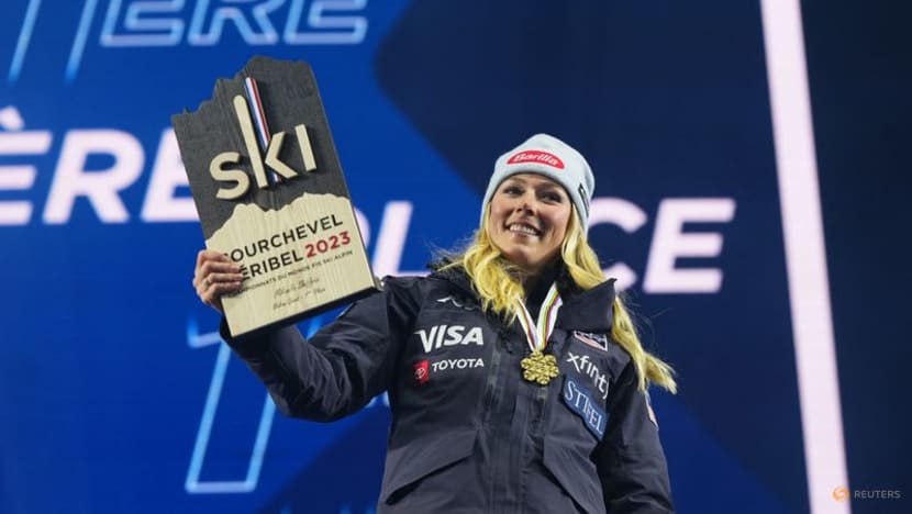 Shiffrin wins first giant slalom gold at world championships