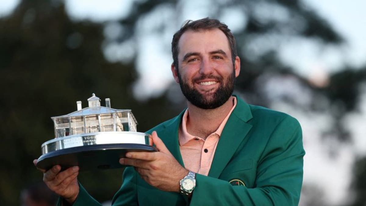 Scheffler going from Green Jacket to diaper duty - CNA