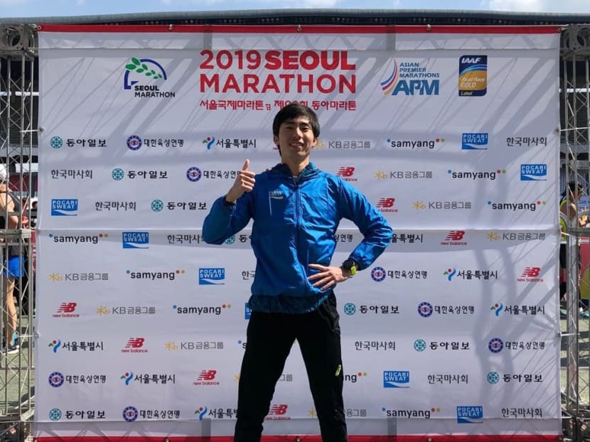 National marathoner Soh Rui Yong clocked 2hr 23min 43sec at the Seoul Marathon on Sunday (March 17) to break a 24-year-old national record.