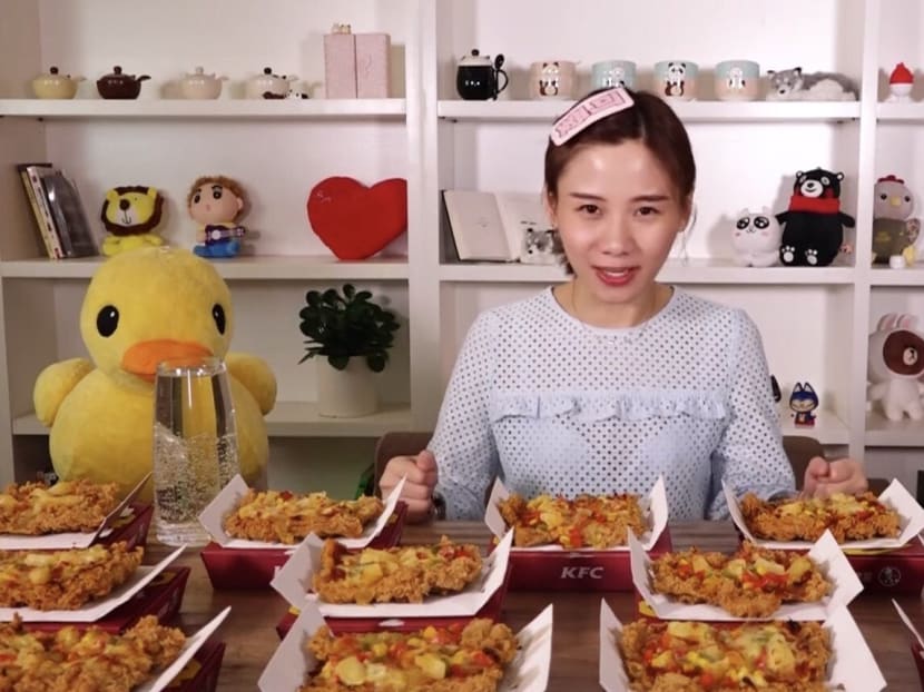 Under China's new food waste law, online binge-eaters promoting overeating could face S$20,000 fine Under China's new food waste law, online binge-eaters promoting overeating could face S$20,000 fine