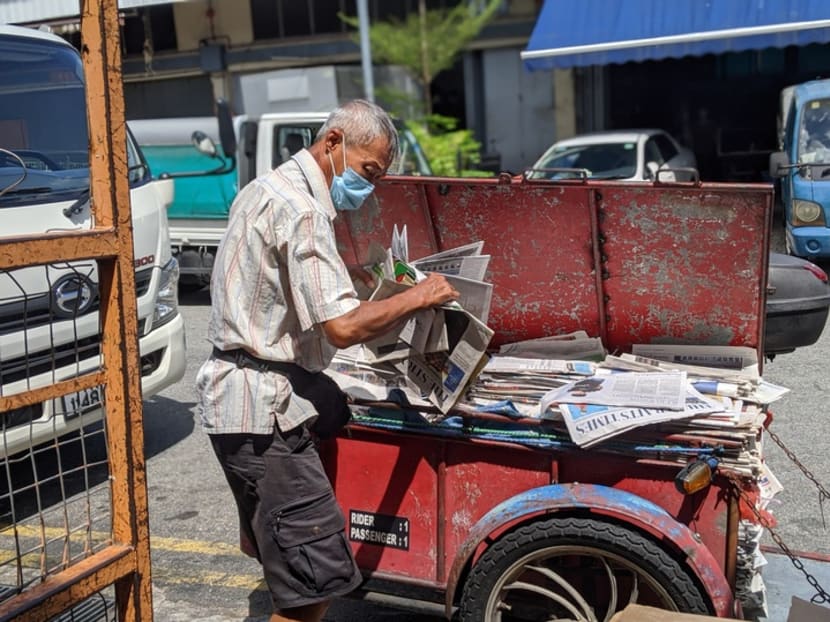 Singapore has relied on garung kuni men to collect and recycle waste, said Ms Grace Fu, Minister for Sustainability and the Environment, on Nov 25, 2020. Singapore has relied on garung kuni men to collect and recycle waste, said Ms Grace Fu, Minister for Sustainability and the Environment, on Nov 25, 2020.