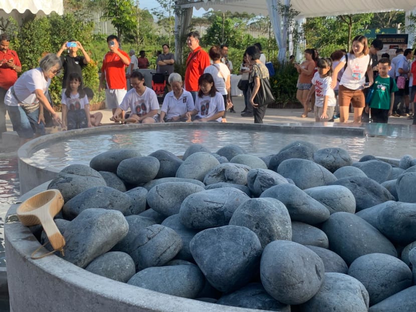 Sembawang Hot Spring Park reopens with cascading pool, cafe and floral walk Sembawang Hot Spring Park reopens with cascading pool, cafe and floral walk
