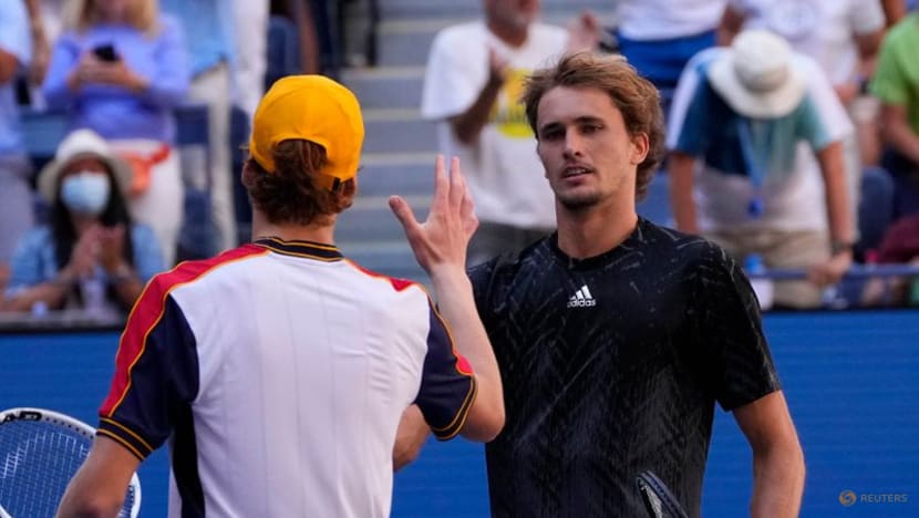Tennis: Economical Zverev rolls into US Open quarters Tennis: Economical Zverev rolls into US Open quarters