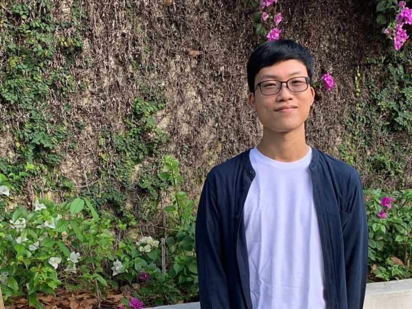 The author (pictured) said that his first few months at Ngee Ann Polytechnic was "pretty lonely" but he eventually managed to find his footing and graduated as its most outstanding student.