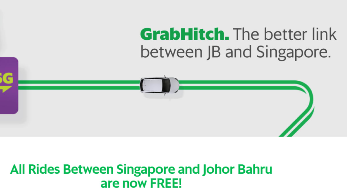 GrabHitch switches to free JohorS’pore trial after LTA says no to paid