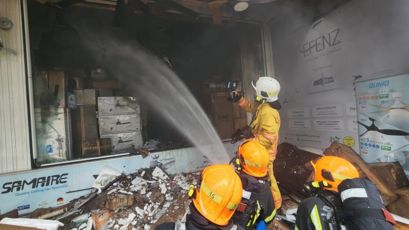 Fire breaks out at unit on Balestier Road Fire breaks out at unit on Balestier Road