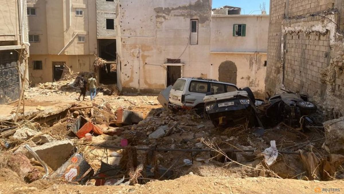Libya’s flood-hit Derna struggles to deal with corpses after huge death toll