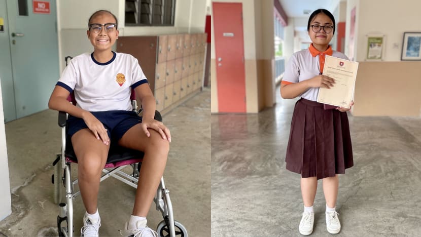 PSLE 2022: Penyakit bukan penghalang untuk Izzat Hakim Sharif bangkit, kakak menjadi inspirasi Siti Nur Amina PSLE 2022: Penyakit bukan penghalang untuk Izzat Hakim Sharif bangkit, kakak menjadi inspirasi Siti Nur Amina