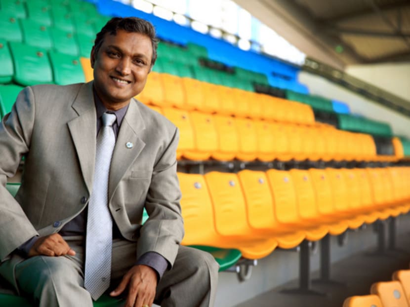 V Sundramoorthy negotiated his way out of the controversy surrounding the terms of his appointment as coach of the Lions by saying the ‘duration of the contract makes little difference’ to him. Photo: Koh Mui Fong