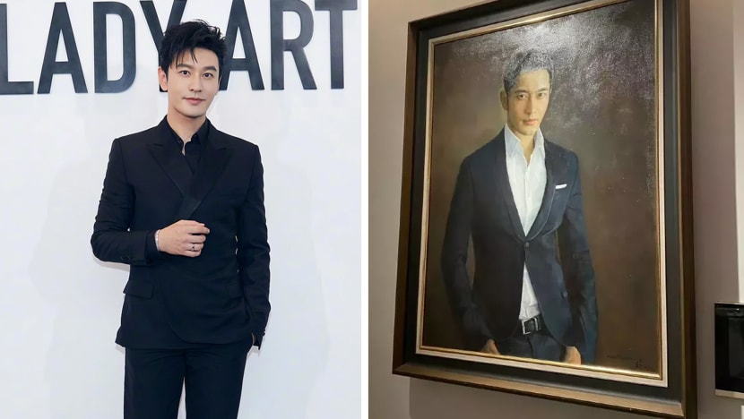 huang_xiaoming_oil_painting_narcissist