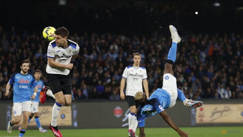 Napoli's injured Osimhen out of Milan Champions League clash Napoli's injured Osimhen out of Milan Champions League clash