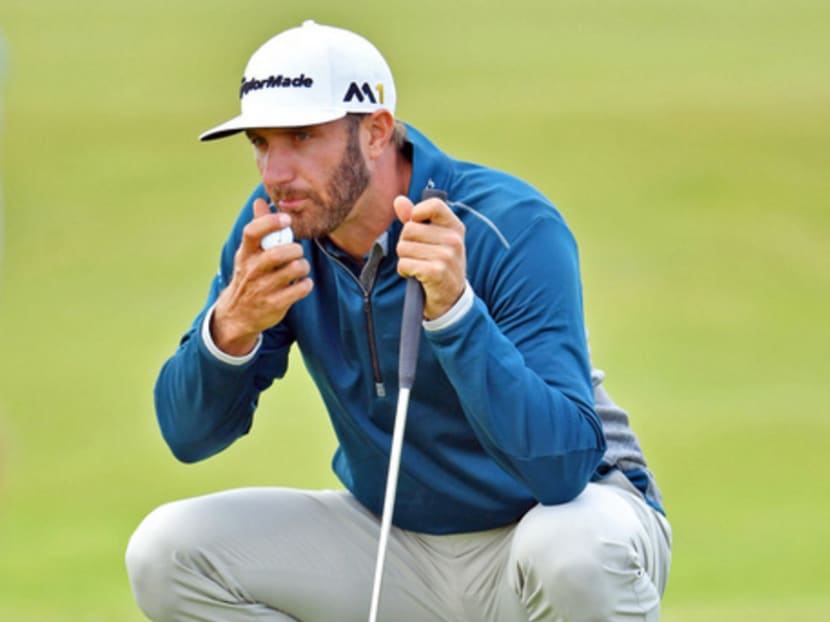 There are multiple reasons for anointing Dustin Johnson as the favourite at Troon. Since 2010, he has finished ­inside the top 15 at an Open four times, and has started to couple his prodigious distance with a more subtle short game. Photo: Getty Images