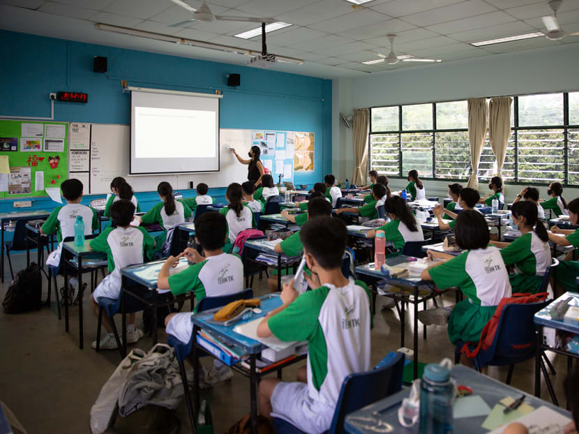 In response to media queries, the Education Ministry said that mask-wearing will still be required indoors as a default in schools and IHLs. In response to media queries, the Education Ministry said that mask-wearing will still be required indoors as a default in schools and IHLs.