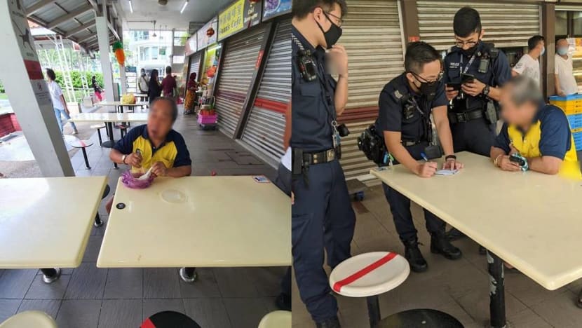 Action taken against those who violated safe distancing rules at markets, hawker centres; enforcement officer hit by man: NEA Action taken against those who violated safe distancing rules at markets, hawker centres; enforcement officer hit by man: NEA