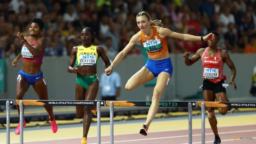Dutchwoman Bol takes long-awaited gold in 400 hurdles