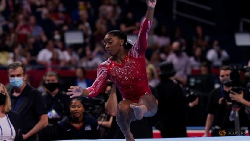 Gymnastics: 'Super Simone' books ticket to second Olympics Gymnastics: 'Super Simone' books ticket to second Olympics