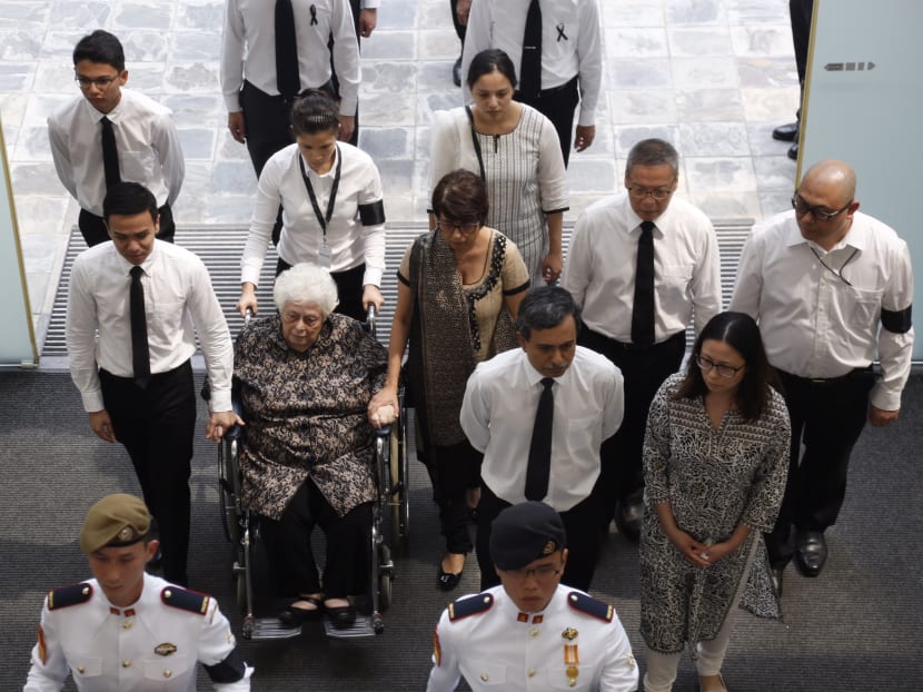 Gallery: State Funeral for former President S R Nathan