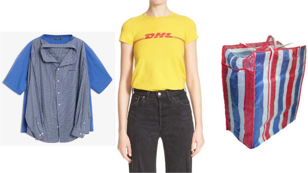 balenciaga dhl shirt