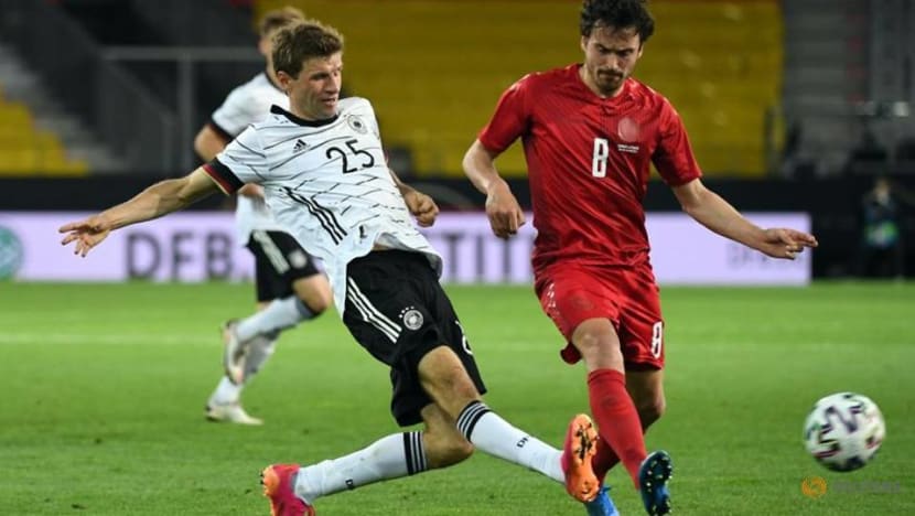 Soccer-Germany dominate but settle for 1-1 draw against Denmark Soccer-Germany dominate but settle for 1-1 draw against Denmark