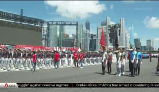 2,200 participants marching in-person and virtually for National Day Parade 2022 | Video
