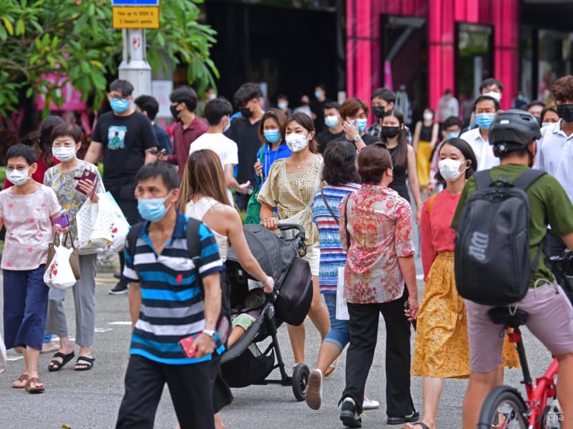 Singapore to simplify COVID-19 rules; safe distancing no longer required when wearing masks