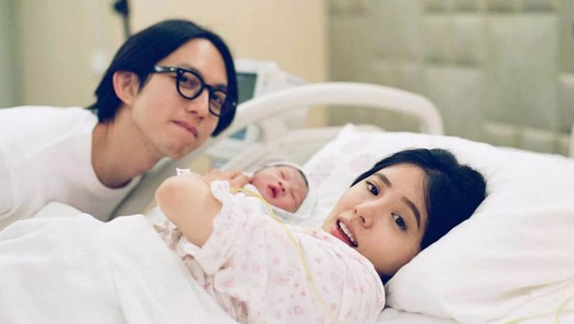 First photos of Yoga Lin’s baby revealed