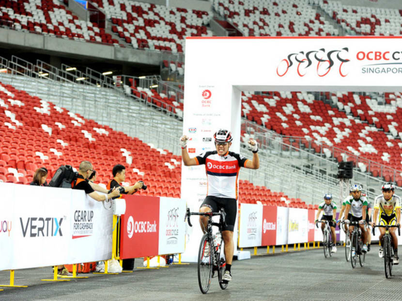 Participants were generally happy with the new route and organisation of the race. Photo: OCBC Cycle 2015