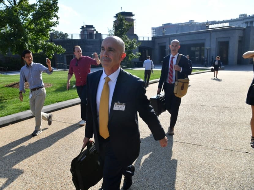 US State Department inspector general Steve Linick, pictured on Capitol Hill in October 2019, was appointed in 2013 by Trump's predecessor Barack Obama to oversee the US$70 billion juggernaut of US diplomacy.