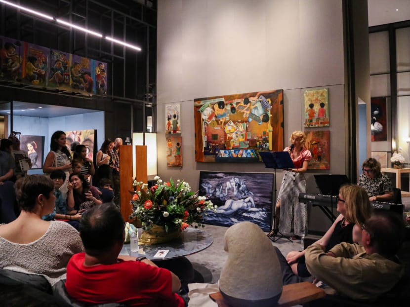 The hotel-based boutique fair Art Apart Fair finds itself missing from Singapore Art Week's publicity booklet despite being one of only three art fairs during the nine-day event. Photo: Art Apart Fair.