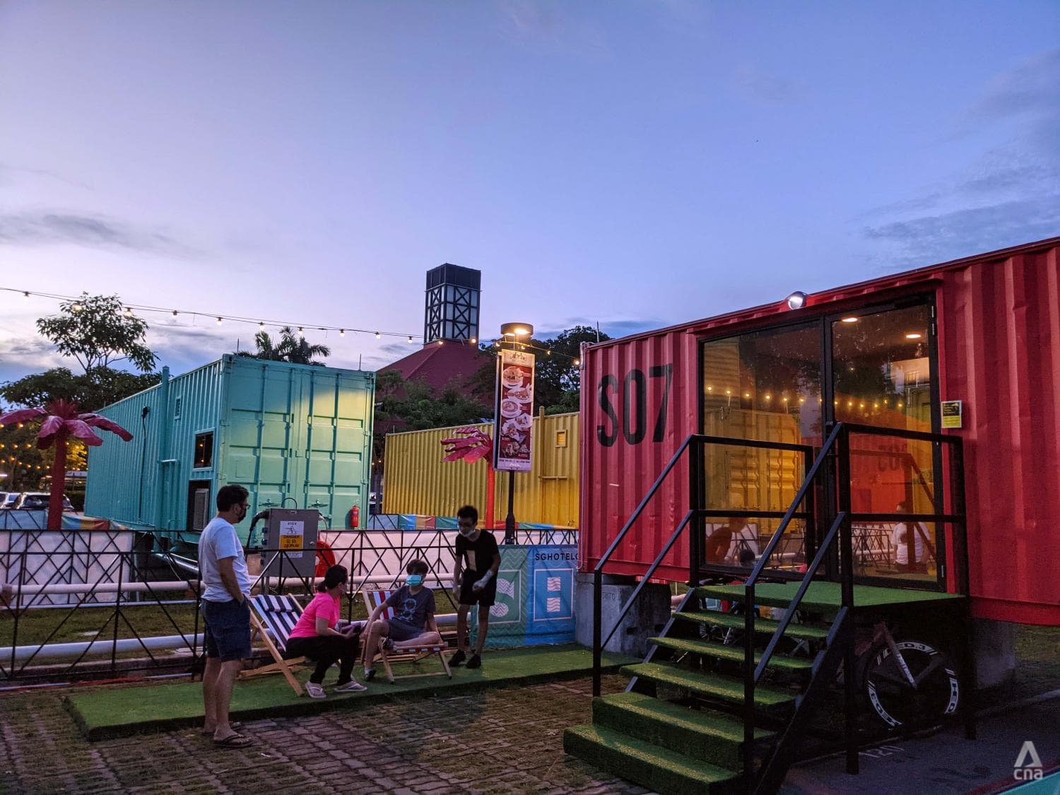 What's it like to stay at the new container hotel at Downtown East's car park? What's it like to stay at the new container hotel at Downtown East's car park?