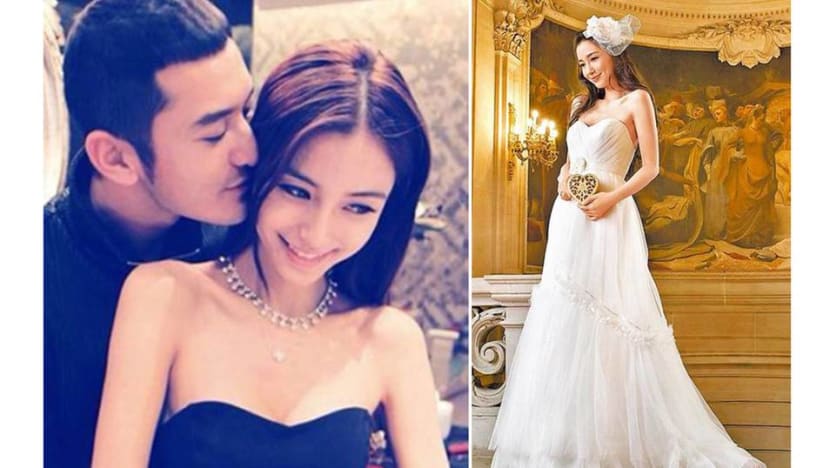 An October wedding for Angelababy and Huang Xiaoming?