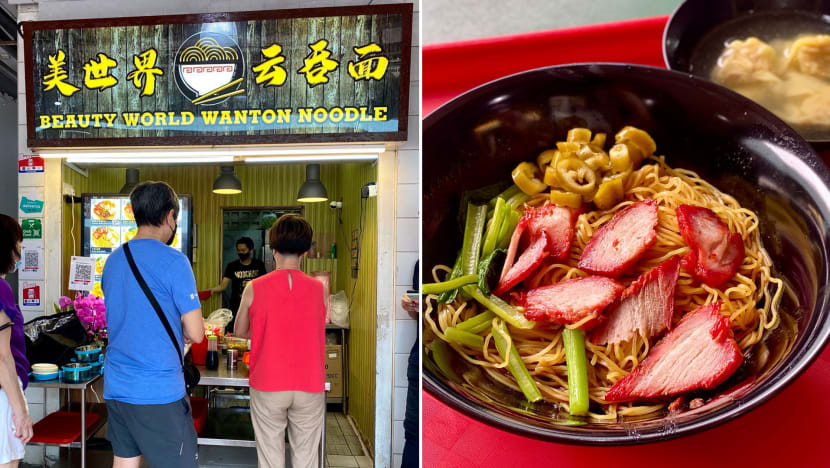 New Beauty World Hawker Stall Serves Super Satisfying $4 Wonton Mee New Beauty World Hawker Stall Serves Super Satisfying $4 Wonton Mee