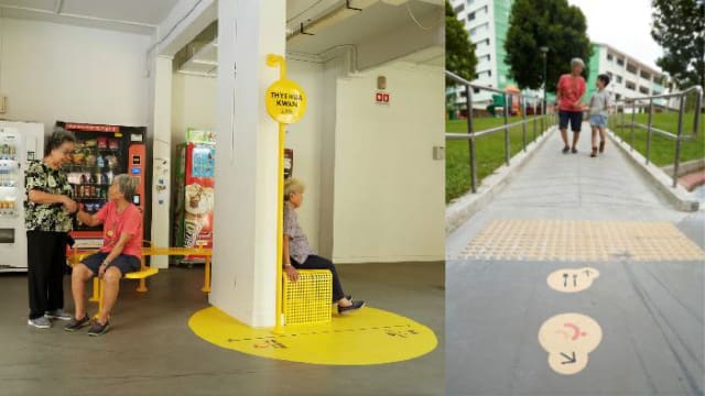 杨厝港部分亲失智患者基础建设正式启用