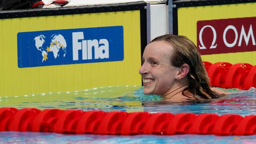 Ledecky dominates 1,500m as Ceccon breaks backstroke record Ledecky dominates 1,500m as Ceccon breaks backstroke record