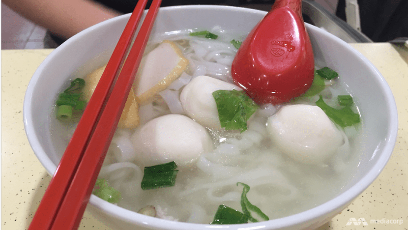Former fishball noodle seller gets jail for splashing hot water at prawn noodle hawker, disfiguring her chest Former fishball noodle seller gets jail for splashing hot water at prawn noodle hawker, disfiguring her chest