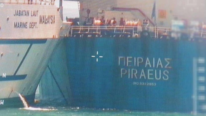 Singapore ‘reiterates’ call for Malaysia to withdraw vessels after Polaris-Pireas collision Singapore ‘reiterates’ call for Malaysia to withdraw vessels after Polaris-Pireas collision