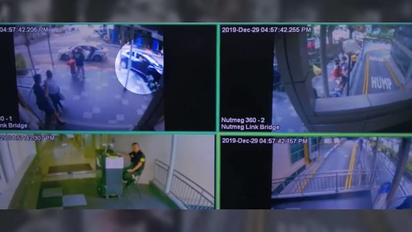 Lucky Plaza accident: CCTV footage emerges of moments before fatal crash Lucky Plaza accident: CCTV footage emerges of moments before fatal crash